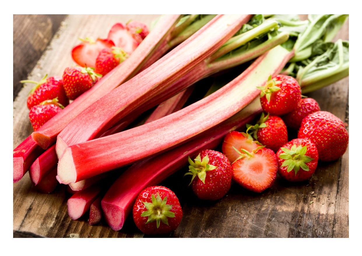 Sugar Berry & Rhubarb Candle